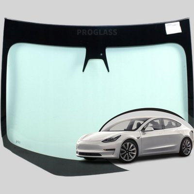 Лобове скло Tesla Model 3 (Седан) (2017-) датчик, камера, обігрів, молдинг (модель 2017-2021р.) 9789ACDCHIMVZ фото